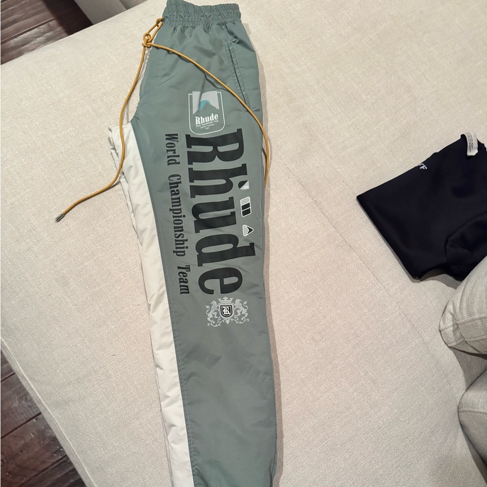 RHUDE WATER PROOF SWEATPANTS